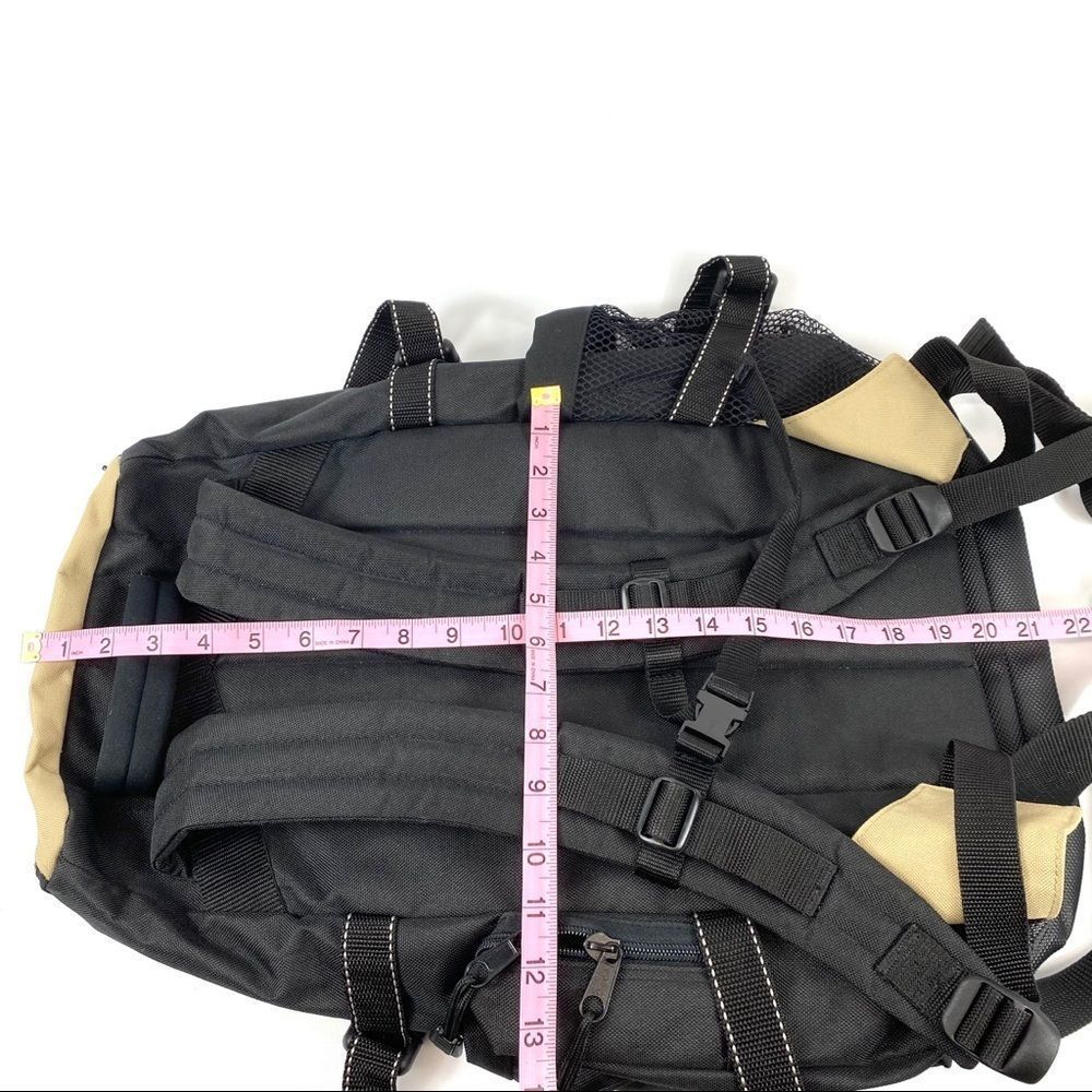 Ripzone Top Loading Lg Backpack - tan & black NWOT - Picture 12 of 14